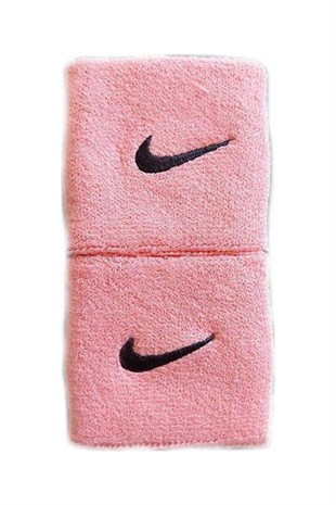 Nike Havlu Açık Pembe Sporcu Bilekliği