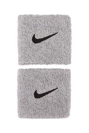 Nike Havlu Gri Sporcu Bilekliği
