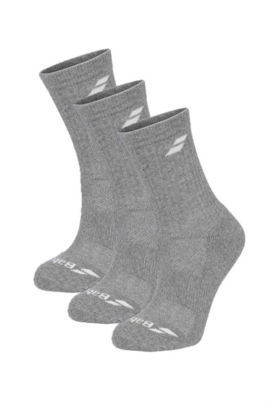 Babolat 3lü Gri Tenis Çorabı