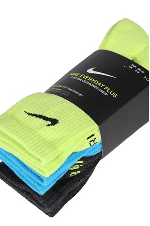 Nike Nike Everyday Plus 3'lü Tenis Çorabı