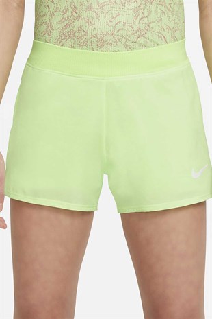Nike Court Dri-Fit Victory Volt Genç Kız Taytlı Tenis Şortu