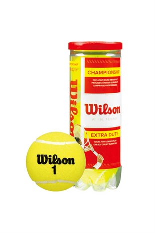 Wilson Championship Tenis Topu 3Lü